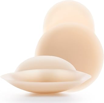 Nippies Nipple Covers for Women - Reusable Sticky Silicone Pasties with Travel Case - Original Circle or Lift Style Available
