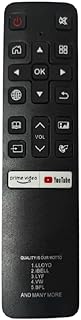 Ehop Compatible Remote for BPL Smart tv Remote with Hot Keys Prime Video and YouTube Use for LCD Price In India