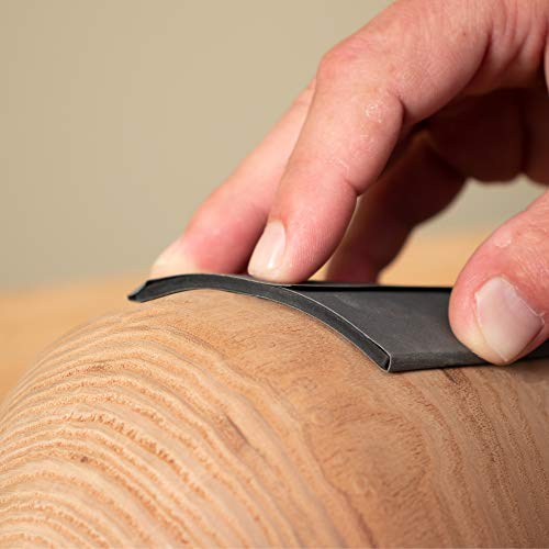 Fulton 5 Piece 9 Profile Angled Contour Sanding Grip Pad Set for Inside Angles On Wood V Groove Bead Corners Flutes Sign Letters Ceramics Molding Metal Plastic Auto Body and Marine