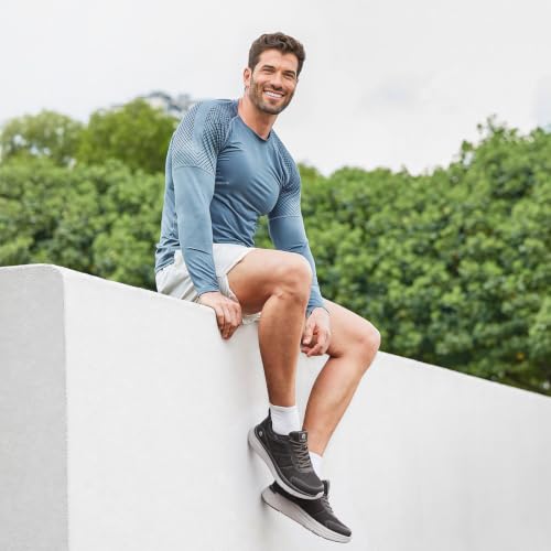 Extra Wide Buty Do Chodzenia Męskie Lekkie Buty Casualowe Absorpcja Wstrząsów I Odbicia Buty Fitness Oddychające Siłowni