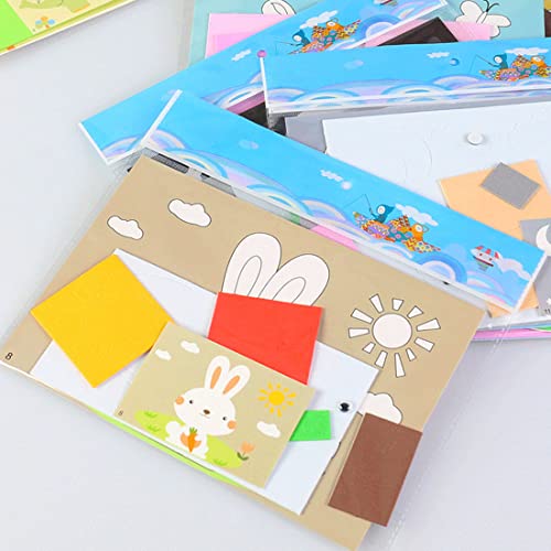 Diy Kids Animal Handmade Stickers, Kids Craft Diy Craft Kit, 3D Eva Foam Sticker Puzzle Game, Creative Animal Plate Paper Crafts Kits, Learning Education Toys, Paper Crafts For Toddler Kids #TOP3