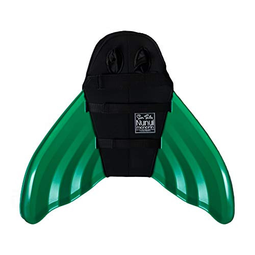 Sun Tails Mermaid Monofin (Green, Nunui - Teen/Adult Size)
