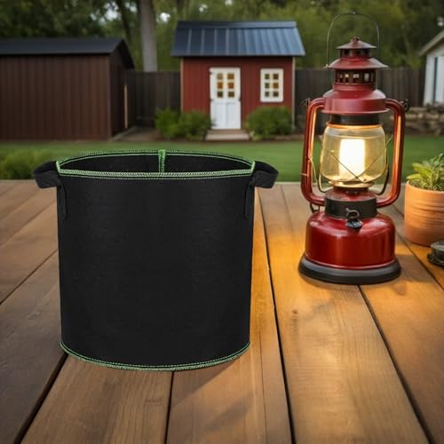 DOITOOL 6pcs Non-Woven Fabric Grow Bags with Handles 4 Gallon Plant Nursery Pots for Indoor and Outdoor Vegetable Seedlings Breeding by DOITOOL - Image 6