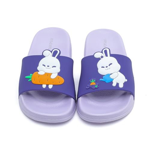 Image of MEMON Toddler Little Kids Dinosaur Beach /Pool /Shower Slides /Anti-Skid Home Bath Slippers /Cute Summer Outdoor Shoes for Girls and Boys