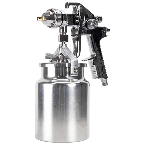 Image of SIP 1.8mm Mirage HVLP Suction Spray Gun 1L Cup Adjustable Water-Based Paint Air Sprayer