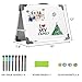 Small Dry Erase White Board – TANKEE Magnetic Desktop Foldable Whiteboard Portable Mini Easel Double Sided on Table Top with Holder for Drawing, Teacher Instruction, Memo Board