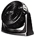 Price comparison product image nuovva Electric Turbo Desk Fan  Standing or Wall Mount Design - Powerful Cooling Fan Oscillating Fan with 90-degree Pivot  Extra Quiet with Powerful Blade  3 Speed Level Fans - Black