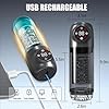 JFRong Elektrischer Masturbator Sex Spielzeug für die Männer, Masturbieren Cup Handfrei mit 7 Modi Saugen & Vibrieren & Schieben & Rotieren und Lecken Taschenmuschi Penis Masturbatoren Erotik Sex Toy #5