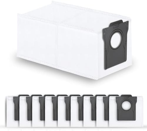 Staubbeutel für Dreame L10s Ultra Gen2 / Gen3, L50 / L40 Ultra AE(A),10er | 3,2L Ersatzbeutel Zubehör für Dreame L40s/L50s Pro Ultra, X50/Aqua10 Ultra & Mova E30/V50/E40/Z50/Z60/P5