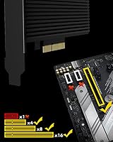 ICY BOX PCIe Erweiterungskarte mit Kühlkörper M.2 NVMe IB-PCI208-HS | M.2 NVMe SSD zu PCIe 4.0 x4Integrierter KühlkörperErweitert Desktop-PCs um NVMe-Slot – Ansicht 4