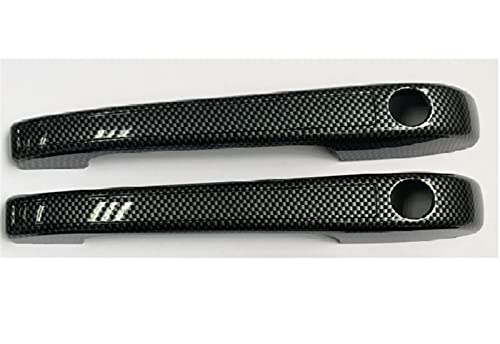 Poignée de porte chrome MK1 MK2 : lot de 2 caches garnitures pour accessoires extérieurs