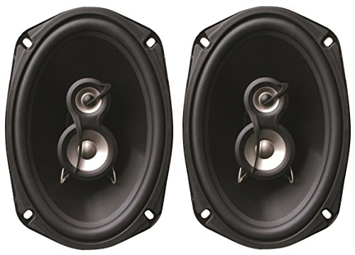 Planet Audio Tq693 6 X 9-Inch 3-Way Poly Injection Cone Speaker System (Black) #TOP5