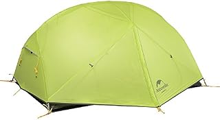 Naturehike Mongar 2 Person Backpacking Tent 3 Season Free-Standing Lightweight Hiking Tent