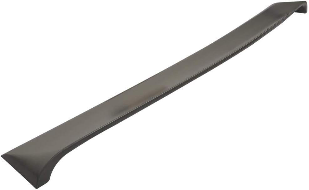 IKON MOTORSPORTS, Rear Window Roof Spoiler Compatible with 2010-2016 Mercedes-Benz W212 E-Class Sedan 4-Door, OE Style Unpainted Black ABS Top Roofline Windshield Visor Spoiler Wing