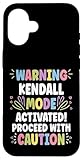 KENDALL Personalized Name Funny Cute Custom KENDALL Name Case for iPhone 16