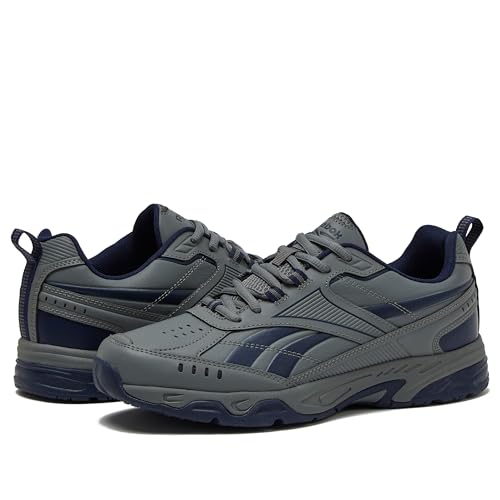 Reebok Rapid Strike Walking Mens Shoes, Athletic Cross Training or Gym Sneakers for Men, Dark Grey/Navy/Dark Grey, 10.5 by Reebok - Used condition - Image 6