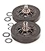 RB170002 Drum Roller Kit Compatible With Speed Queen Dryers - Budora - AP5186795, 3447593