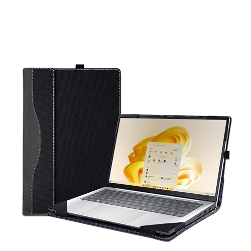Funda para portátil HP EliteBook 14 pulgadas PU cuero gris miniatura 1