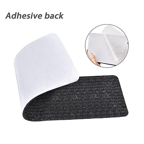 Huamengyuan Wohnmobil Trittstufe Teppich Wohnmobil Stufenteppich Rechteckige Treppenmatte Selbstklebende rutschfeste Fußmatten für Zuhause, Büro, Haustür, Wohnmobil