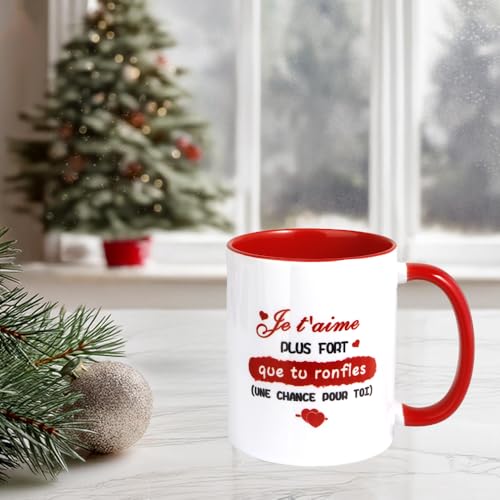 Hisxierng Cadeau Saint Valentin Pour Homme Couple Cadeau Saint Valentin Femme Mug Pour Copine Copain Cadeaux Amoureux Pour Homme Cadeaux Noel Pour Mari Couple – vue 6