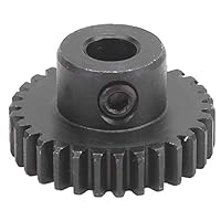 Zahnrad 30 Zähne aus Stahl – Stirnrad mit Modul 0,8 und 6 mm D-Bohrung, robustes Metall-Zahnrad für Modellbau, Industrie & Maschinen, Ersatzteil