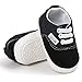 Clowora Unsex Baby Boys Girls Shoes,Infant Non Slip Soft Sole Slippers Toddler Flat Lazy Loafers (041/All Black, Infant, 12 Months, Age Range, US Footwear Size System, 18 Months, Medium)