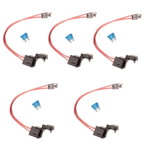 Adaptateur fusible voiture 32V robuste avec extension de fil 16 AWG