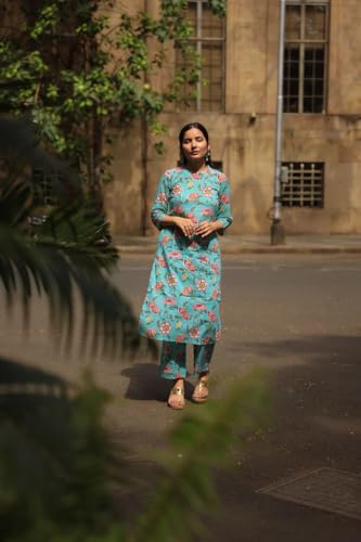 Image of DHRUVI TRENDZ Kurta Sets for Woman | Kurti Set for Woman | Short Kurti for Women | Kurtis | Anarkali Suit for Womens | Dress | Salwar Suit for Party Outfits | Sleeveless Kurti for Women Stylish