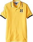 Tommy Hilfiger Little Boys' Matt Polo, Fleetwood Yellow, 5