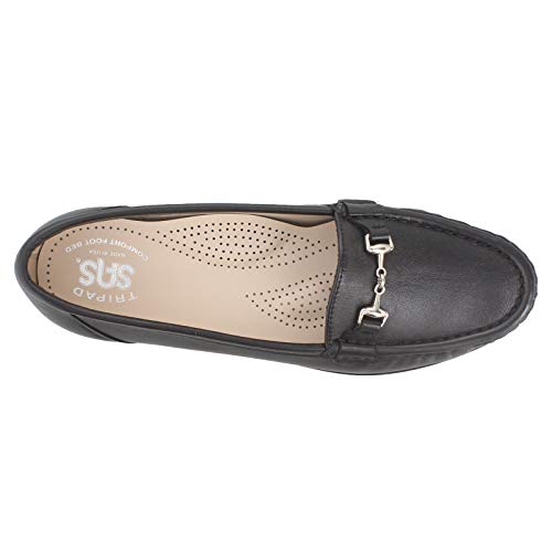 Sas Women's, Metro Slip-On Loafer Black #TOP5