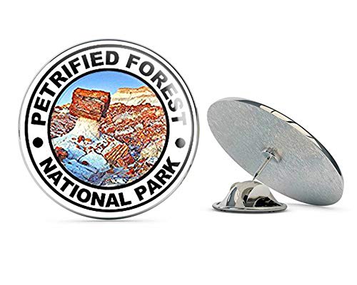 Round Petrified Forest National Park (rv Travel) Metal 0.75