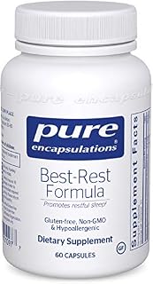 Pure Encapsulations - Best-Rest Formula - Hypoallergenic Supplement for Restful Sleep - 60