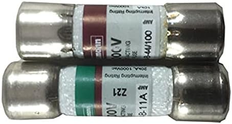 Combo pack: 1 piece DMM-11A (DMM11) and 1 piece DMM-44/100 (DMM 44 100) Digital multimeter replacement Fuse (Fluke)