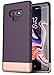 Encased Purple Case for Samsung Galaxy Note 9 (2018) Phone, Ultra Slim Protective Thin Fit Cover (Rose Gold Accent)