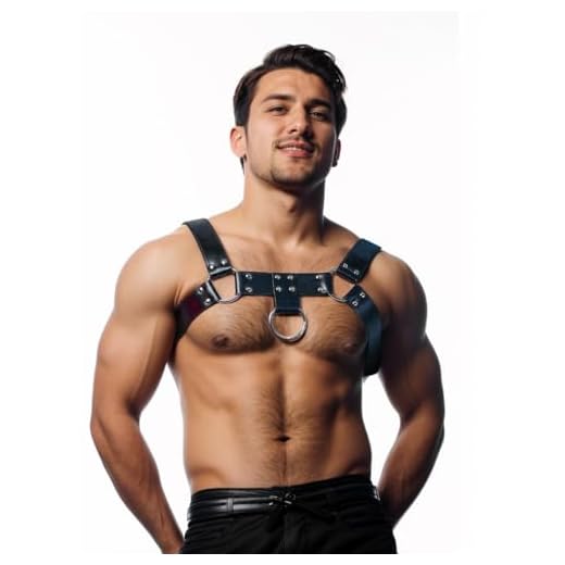 ZEOABSY Adjustable Leather Body Harness