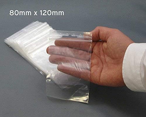 100 x Octopus piece pressure lock bags 80 mm x 120 mm, ZIP bags with pressure lock, watertight, packaging bag - Image 4
