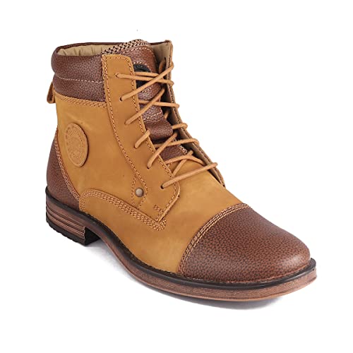 Image of Red Chief Nubuck Leather Casual Boot for Men | Lace-Up Shoes for Men | RC3771