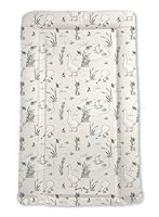 Changing Mat by Mama Shack - Baby Changing Mat with Wedge Design - Waterproof - Fits Most Baby Changing Tables - 73 x 46 cm (Goose & The Ladybird)