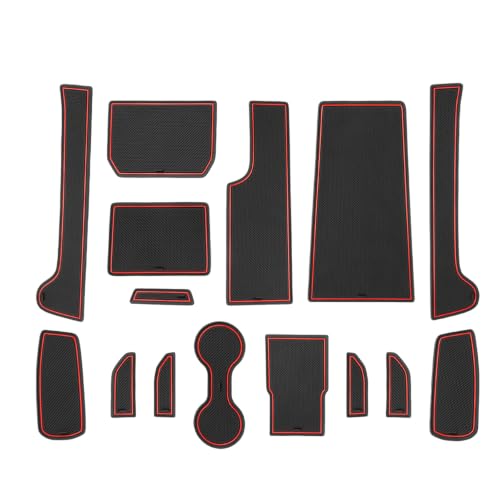 BSTW for Door Slot Mat for 2026 GMC Acadia, Non-Slip Anti-Dust Center Console Liners, Cup Holder Insert, Passenger Glove Box Pad for 2025 2026 GMC Acadia Accessories 20PCS