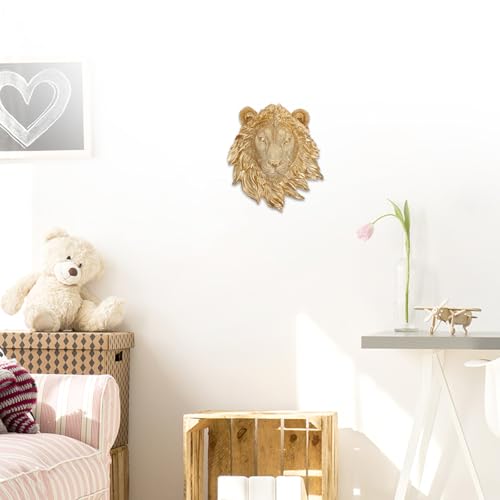 Décoration murale unique tête de en résine réaliste LAPYAPPE