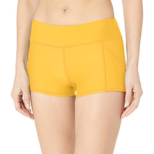 Body Glove Women's Standard Rider Elastic Waist Hybrid Swim Short With Upf 50+, Smoothie Sundream, Medium #TOP29