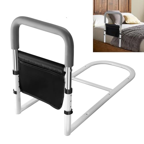 MPINOI Bed Rails for Ederly Adults Safety, Adjustable Height Bed Assist Rails for Seniors Fall...