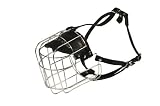 Dean & Tyler Dog Wire Basket Muzzle Size #13 - Saint Bernard, Great Dane, Newfoundland - Snout Lengt