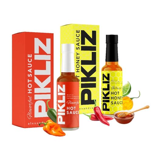 Alexandra’s Pikliz® Haitian-Caribbean Duo | Hot Sauce & Hot Honey Bundle