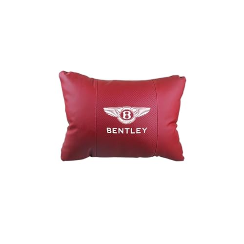 Lnhdf Car Headrest Lumbar Support Cushion for Bentley Bentayga EWB