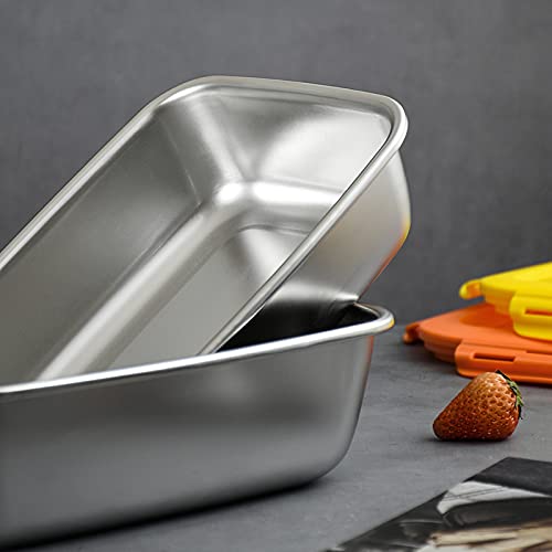 CONTENITORI PER ALIMENTI in acciaio inox pasto sandwich multifunzione