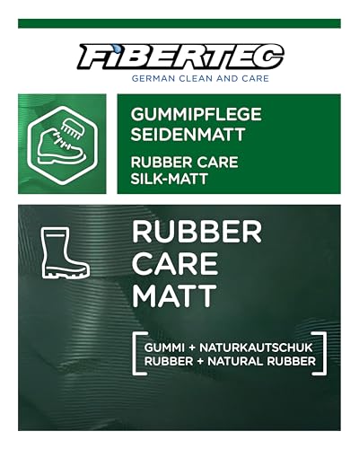 Fibertec Gummi- und Kautschuk-Pflege für Gummistiefel und Bootshäute, matt, 100ml,