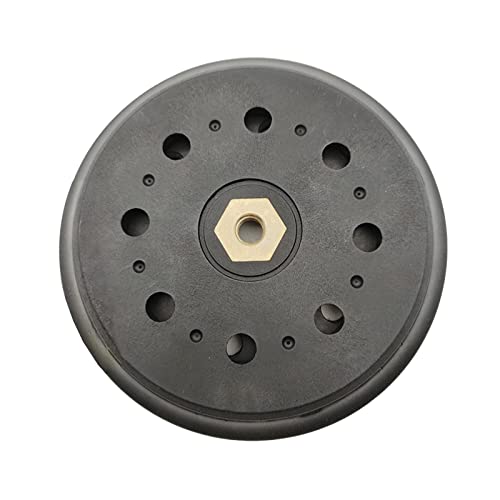 Bothyi 15 Hole Sander Sanding Disc 6 Inches Replace Sanding Backing Ventilation Stable Abrasive Tools For Orbit Sander For Polisher Carving, Black #TOP4