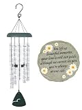 Naturesroom Sympathy Wind Chime for Mom Dad - Bereavement Gift Set of Carson Home Accents 62913 Alwa