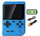 handheld spielekonsolen 🎮 【400 Super Classic-Spiele】 Die Spielekonsole verfügt über nostalgische, einzigartige 400 FC-Spiele. Das Spiel kann ohne Wiederholung gespielt werden. Bringen Sie Sie zurück zum Spaß der Kindheit.
